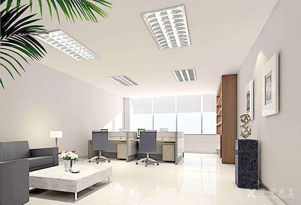 深圳办公室装修之办公区与灯光色感的结合