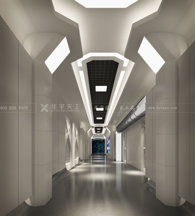 深圳办公室装修 - 150生命科技办公展厅区