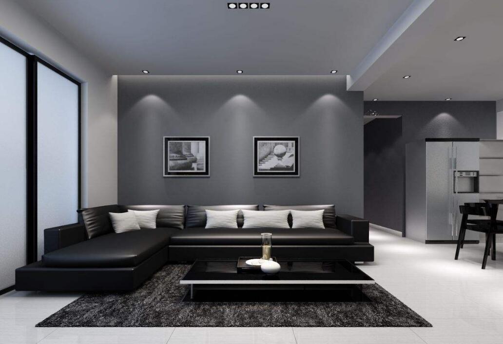 用“黑白灰”打造室内设计悠闲的主基调