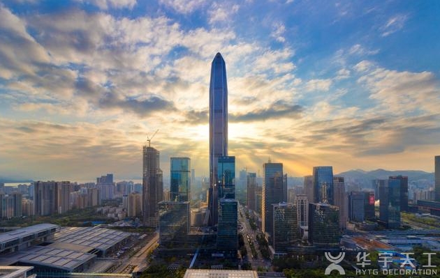 灯光SHOW 全场：华宇天工装饰祝贺深圳改革开放40周年